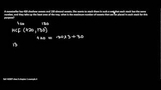 Euclids division algorithm example 4