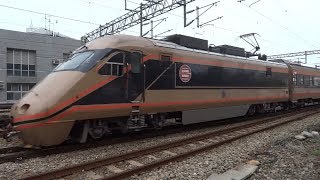 105次自強號抵達斗六車站(台灣鐵路X東武鐵道友好協定締結紀念列車)