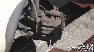 How to Remove Replace Front Disc Brakes Infiniti J30