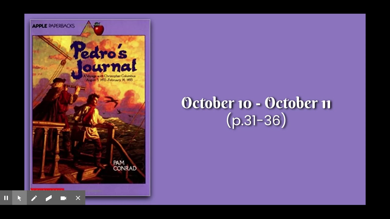 Pedro's Journal - October 10 - October 11 - YouTube