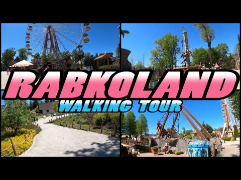 RABKOLAND Walking Tour - Rabka-Zdrój - Poland (4K)