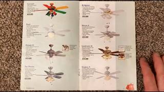 Reading the 2002 Home Depot Ceiling Fan Selection Guide