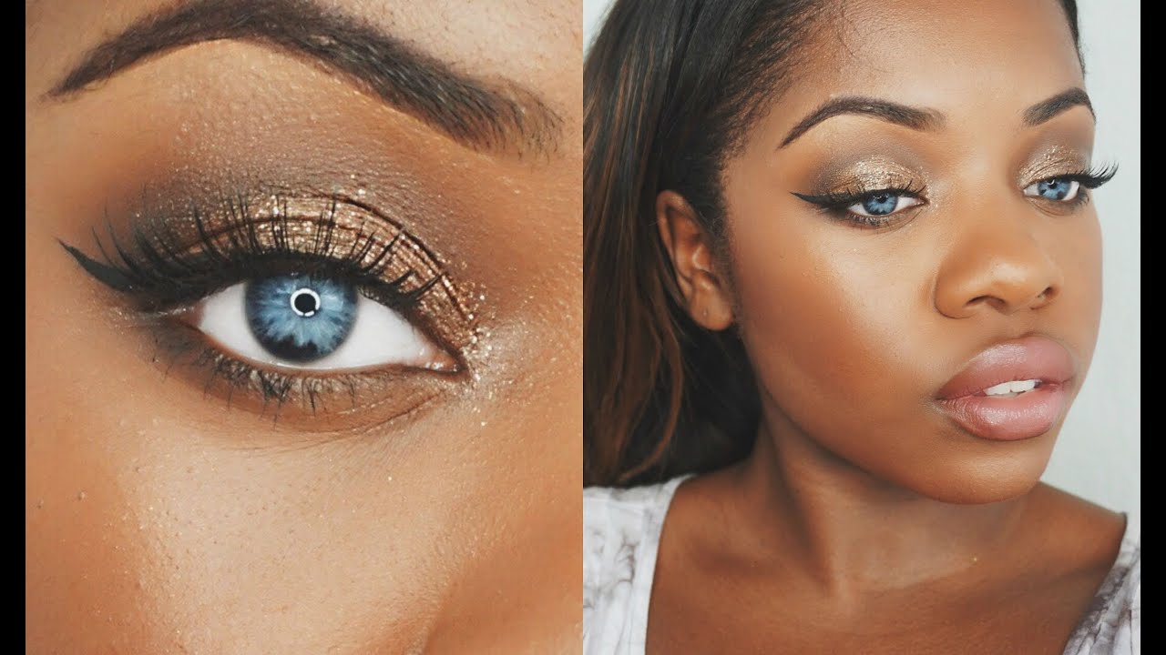 FALL BRONZE SMOKEY EYE| GRWM