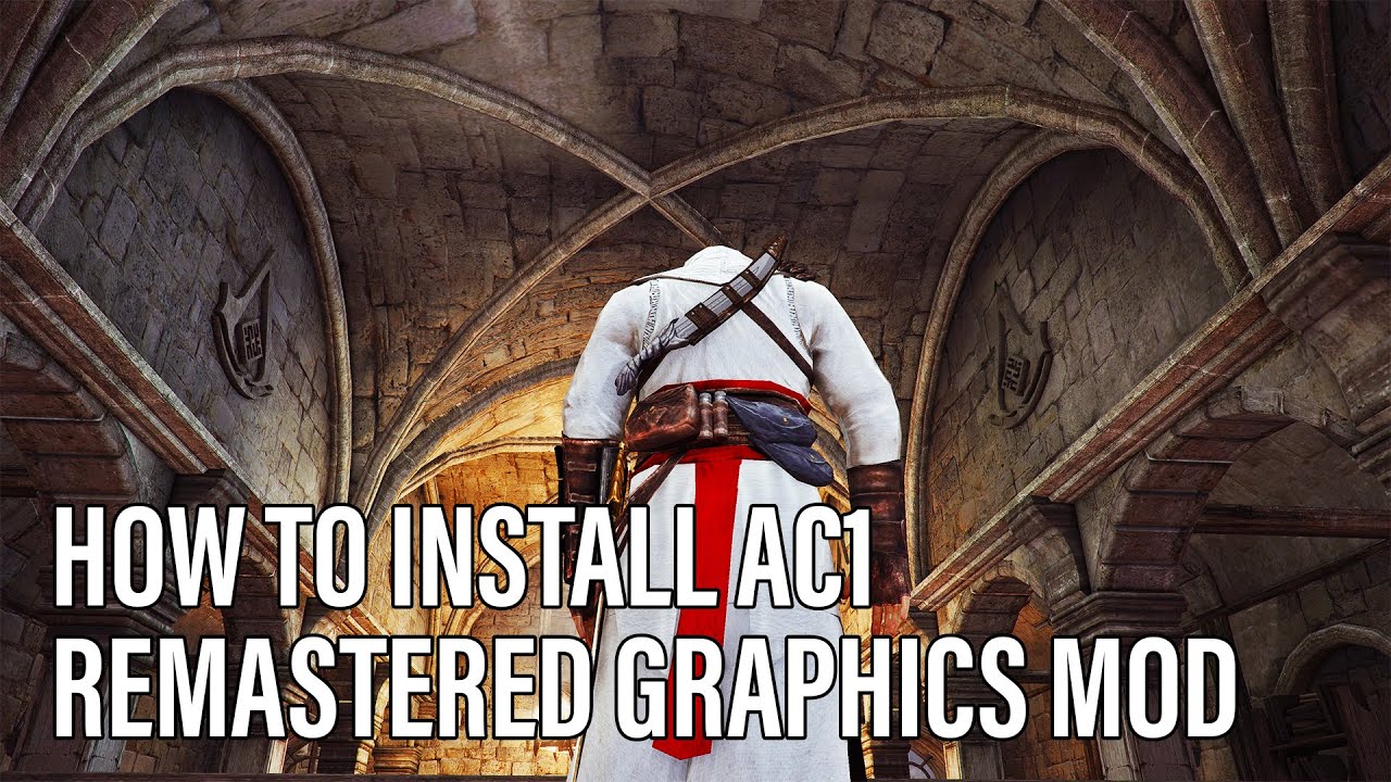 HOW TO INSTALL Assassin's Creed 1 Remastered Graphics Mod Crynation 2021  Ray Tracing RTGI - Tutorial 