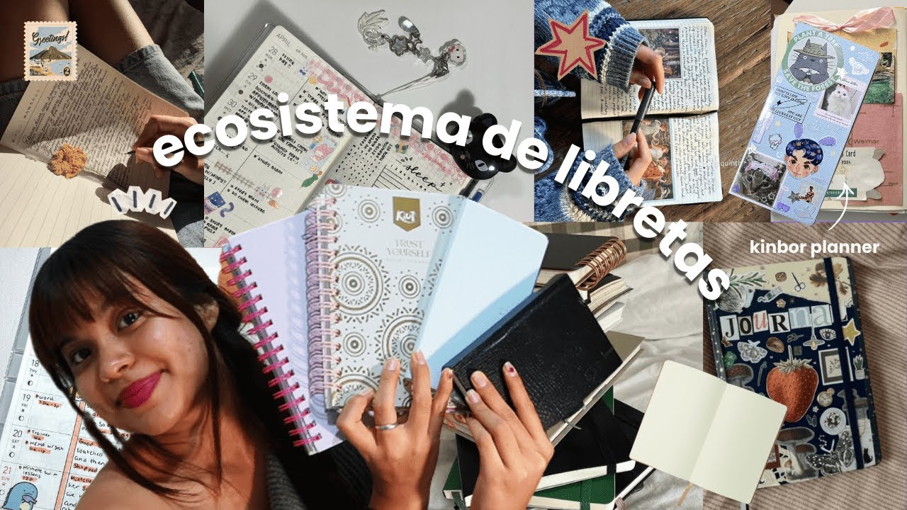 mi ecosistema de libretas 2026 | diario, agenda, sketchbook, scrapbook