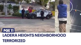 Ladera Heights residents say man is terrorizing neighborhood