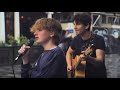 Ed Sheeran - Perfect  (Busking in the rain Cover by 14 year old Cormac Thompson)