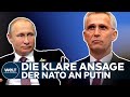 KRIEG IN DER UKRAINE: "Schwerwiegende Konsequenzen!" NATO schickt eindringliche Warnung an Putin