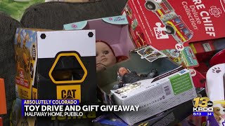 ‘Halfway Home Pueblo’ exceeds toy drive donation goal