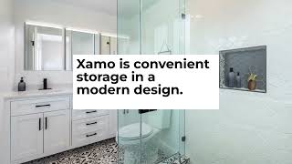 SIDLER® Xamo collection is streamlined modern functional storage with LED illumination!
