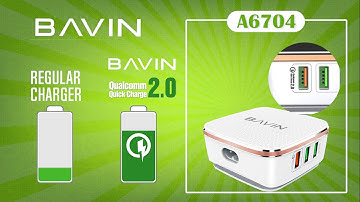 BAVIN QUALCOMM CHARGING HUB A6704