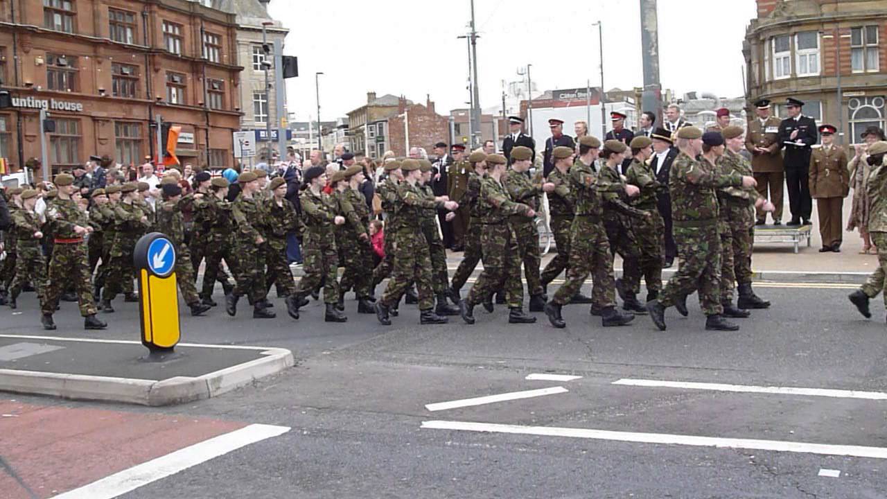 Blackpool Armed Forces Parade 2013 YouTube