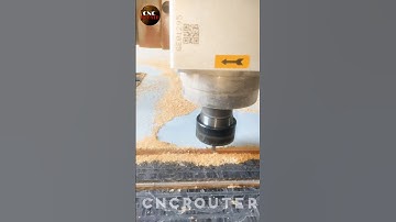 ESD orange backlite 10mm straight line cncrouter #cnc #cncrouter #wood