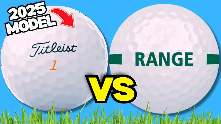 What’s Inside a Range Golf Ball vs NEW Titleist Pro V1x