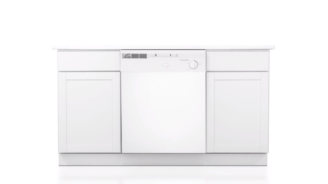Frigidaire 62Decibel Hard Food Disposer Builtin Dishwasher YouTube