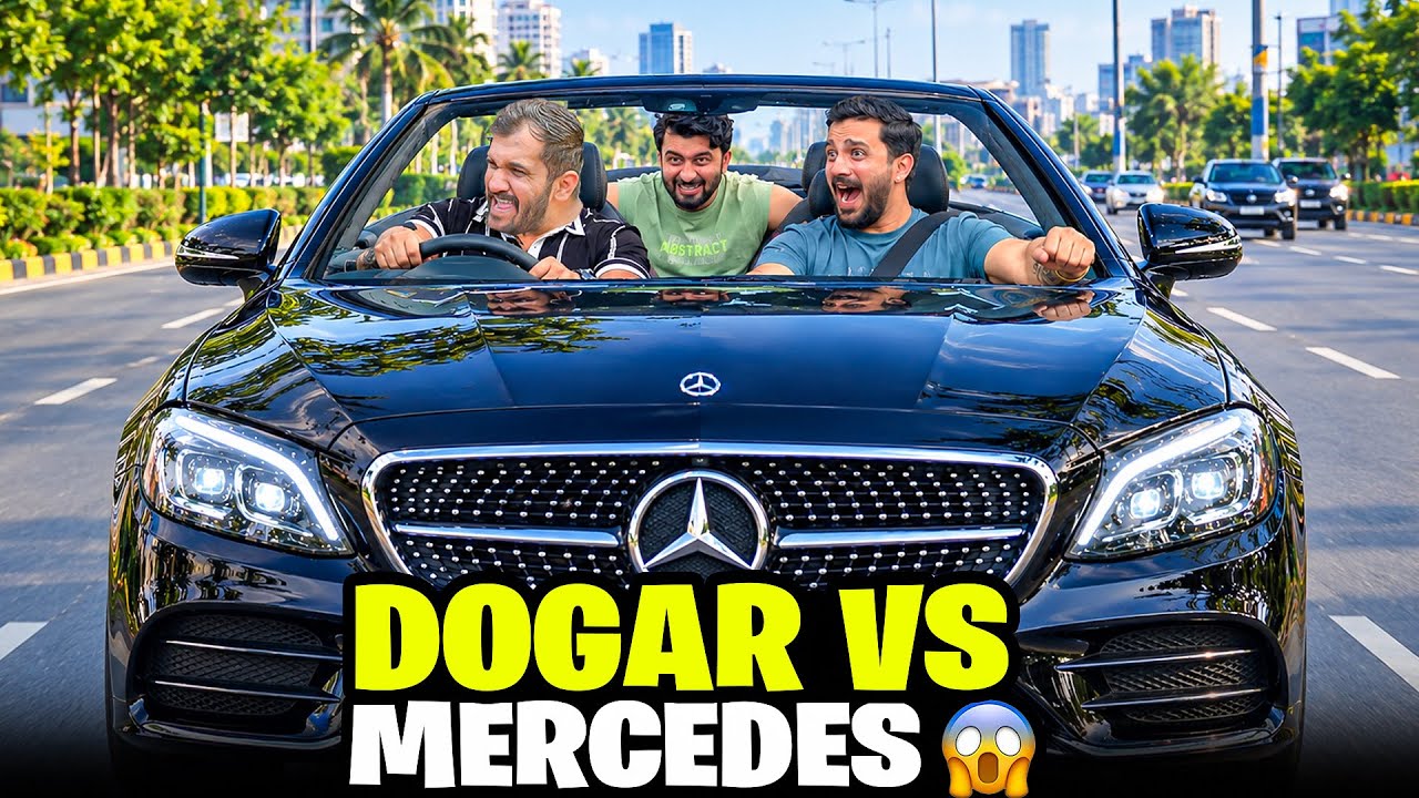 Dogar Drives New Mercedes first time😱Marty Marty bach gaye🙏🏻