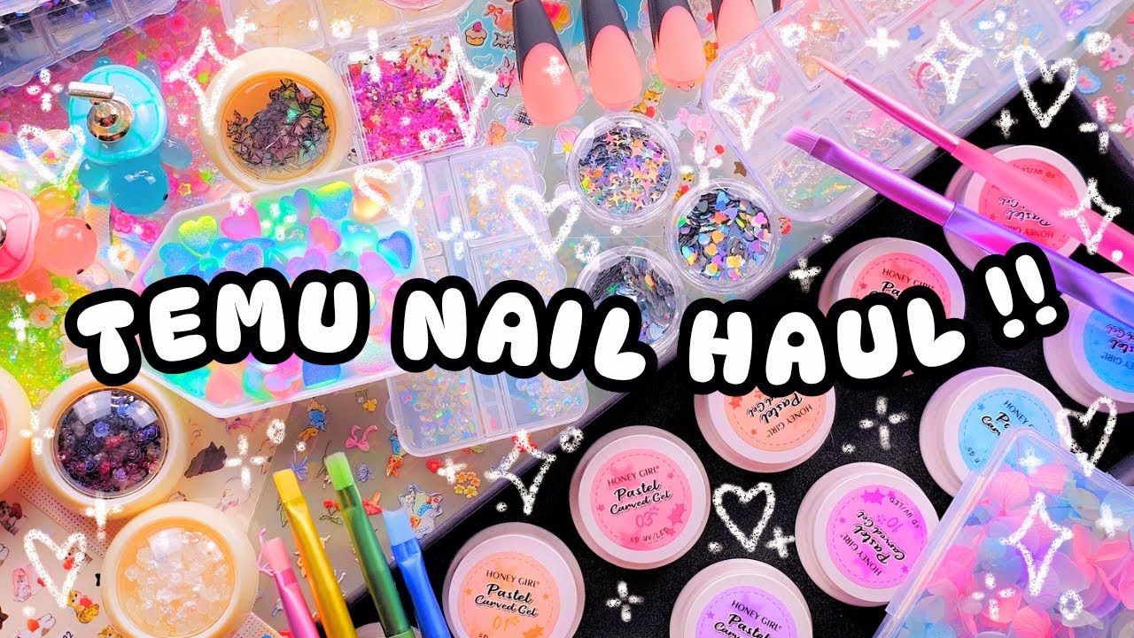 ‧₊˚💸 ЭПИЧЕСКАЯ ПОДАРОЧНАЯ ЦЕНА TEMU NAIL HAUL ЗА 150 ДОЛЛАРОВ 🌈 с ценами и ссылками!!💲₊˚.