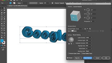 Ai - 3D Extrude & Bevel