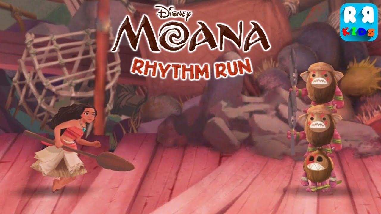 Moana: Rhythm Run (By Disney) - World 3 Kakamora Battle - Moana vs Kakamora