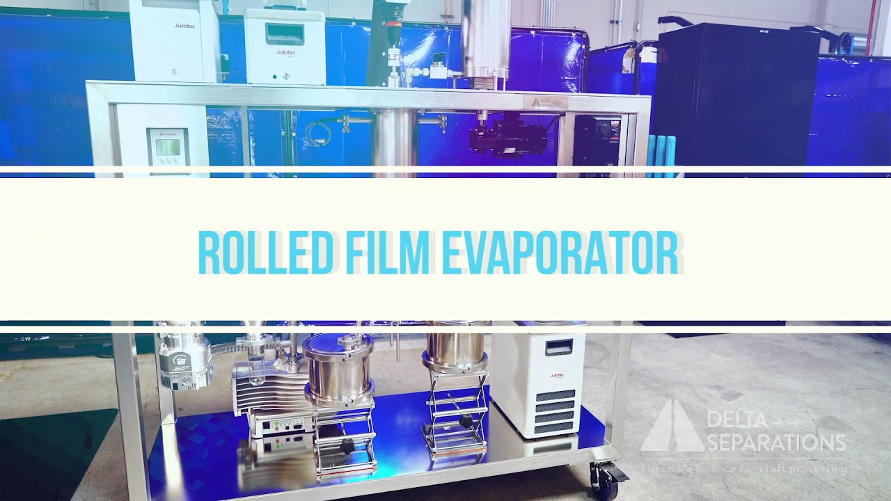 MDC and Delta Separations Ethanol Extraction, Falling Film Evaporator