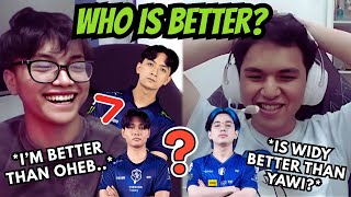 Karltzy And Aeronshiki Having Fun Asking Questions On Who Is Better? Widy Or Yawi?