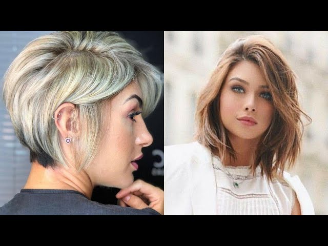 CORTE DE PELO PARA CARA REDONDA CORTO PARA MUJER / CORTES PELO DE