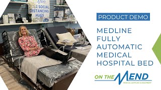 Product Demo: Medline Fully Automatic Medical Hospital Bed