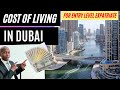COST OF LIVING IN DUBAI FOR ENTRY LEVEL EXPATRIATE