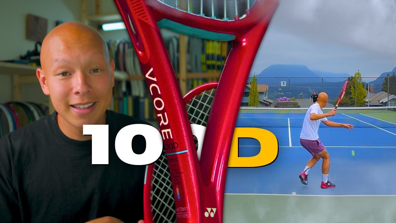 The VCORE 100D: 16x20 Magic + Epic Power and Spin? - YouTube