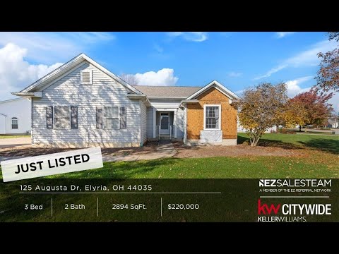 125 Augusta Dr, Elyria, OH home video tour