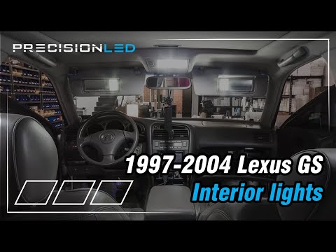 Lexus GS LED 인테리어 설치 방법-1997-2004