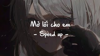 Mở lối cho em | (Lương Quý Tuấn ft Hữu Công) | - Speed up -