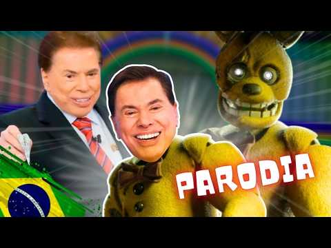 SILVIO SANTOS is SPRINGTRAP | "STUCK INSIDE - FNAF" - PARODY | The Living Tombstone
