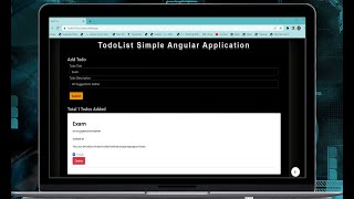 Todolist Website using Angular