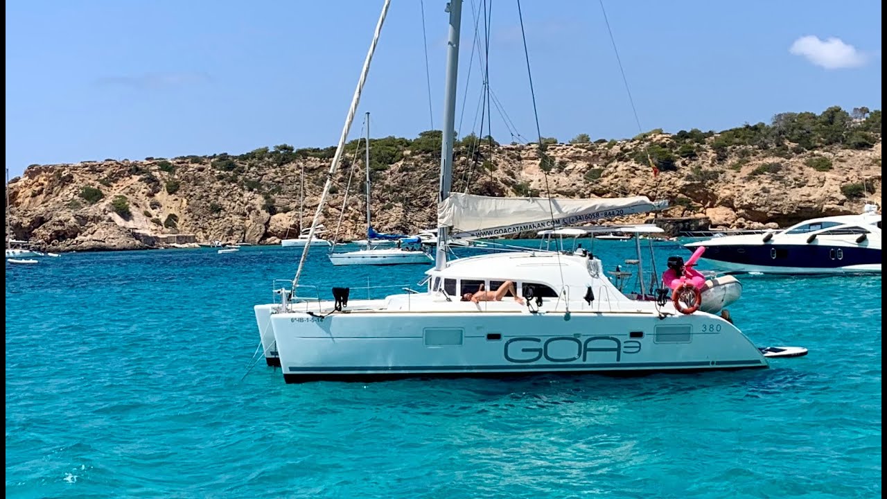 Catamaran for rent Lagoon 380 in Ibiza GOA 3