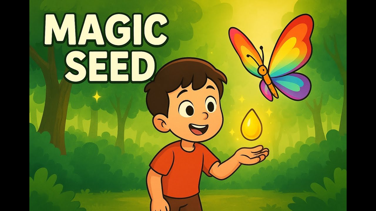 “Magic Seed Cartoon Story | Kids Animated Short Video | No Dialogue”