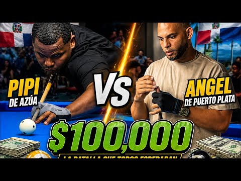Pipi de Azúa vs Angel de Puerto Plata - race to 13