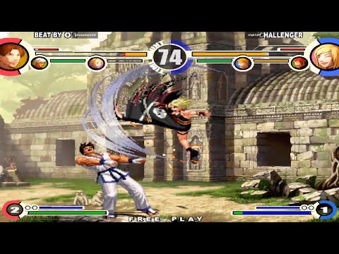 Fightcade 👊 The King Of Fighters XI 👊🏾 Amuseworld 🇰🇷 Vs rlqkfdl7 🇰🇷