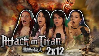 Attack on Titan 2x12: Scream REACTION