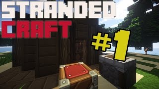 MINECRAFT: "NEŠ TI MENE !!!!" STRANDED CRAFT part 1. -minecraft mapa