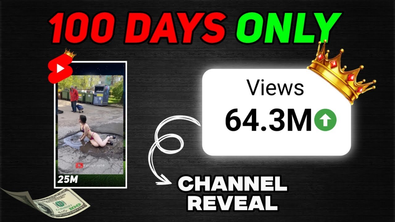 64 Million Views Before 100 days 😎 With Channel Name Reveal