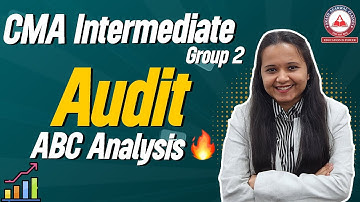 Want ABC Analysis For Group 2 Audit ? CMA Intermediate | Akash Agarwal Classes