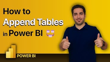 How to Appending tables in Power BI  #shorts #short #shortvideo  #powerbi
