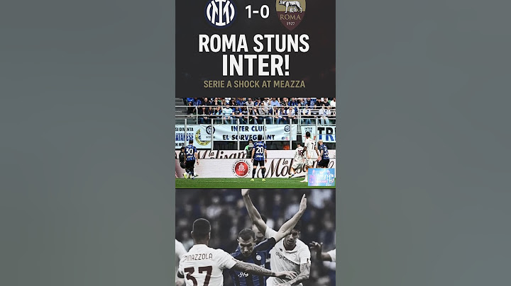 #1 Roma Stuns Inter Milan | Shocking Defeat at Meazza - Serie A 2025
