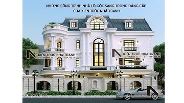 Các mẫu thiết kế nhà lô góc sang trọng đẳng cấp - KIẾN TRÚC NHÀ TRANH