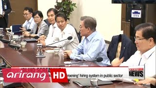 President Moon orders