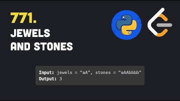 Leetcode | 771. Jewels and Stones