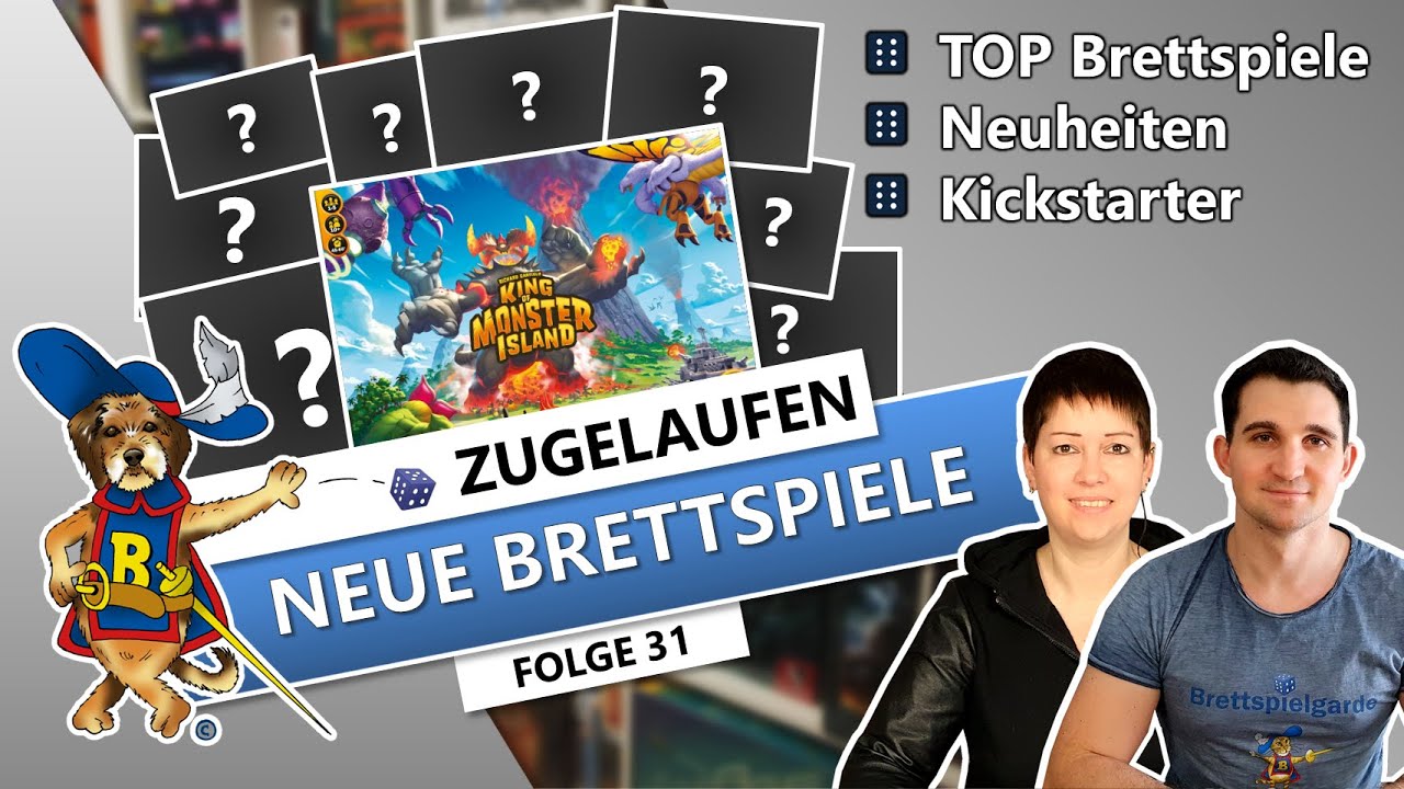 Neue Brettspiele Neu im Regal Neuheiten, Kickstarter im Brettspiel Regal zugelaufen Folge 31