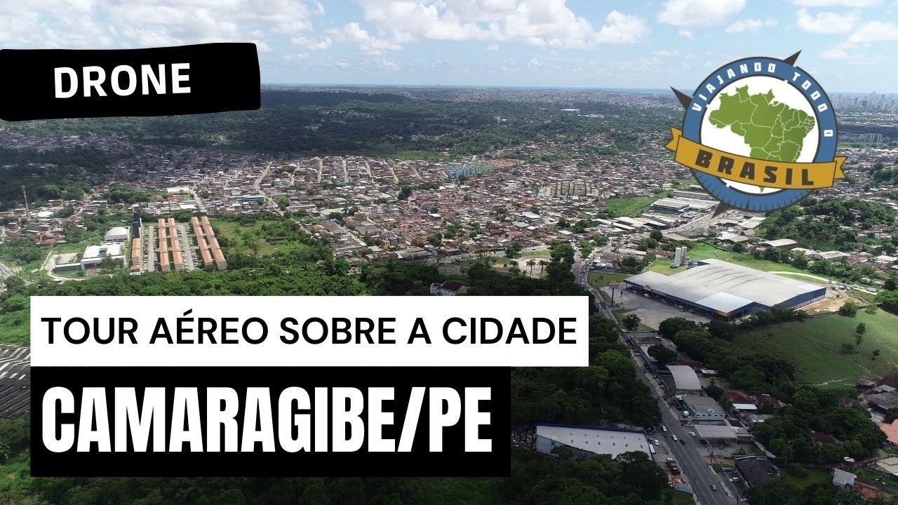 Camaragibe/PE - Drone - Viajando Todo o Brasil