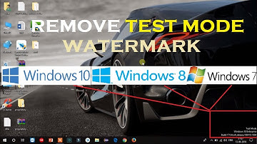 How to Remove Test Mode Watermark From Windows 10 | Windows 8 | Windows 7